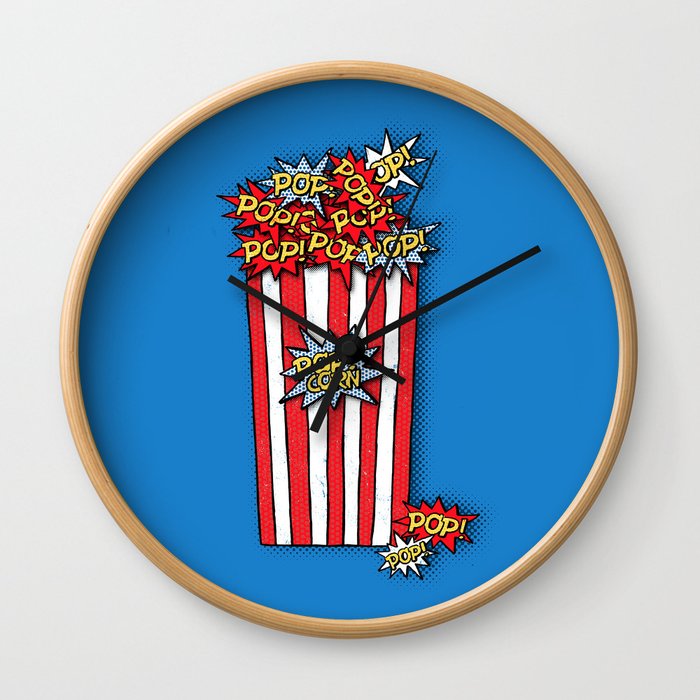 POPcorn Wall Clock