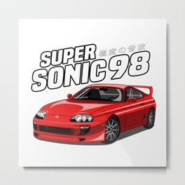 Super Sonic '98 Metal Print