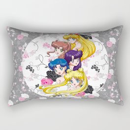 Sailor Senshi - Uncovered (Original Anime Color) Rectangular Pillow