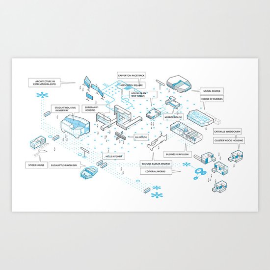 mecity Art Print