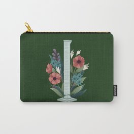 Floral Graduated Cylinder Carry-All Pouch