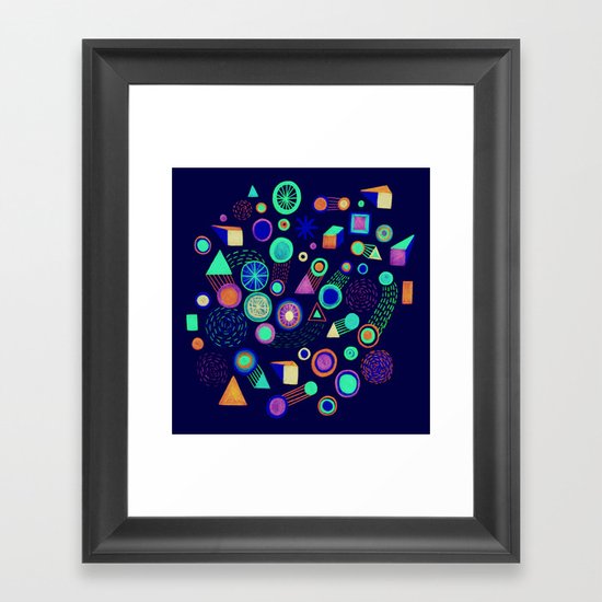 Galaxies II Framed Art Print
