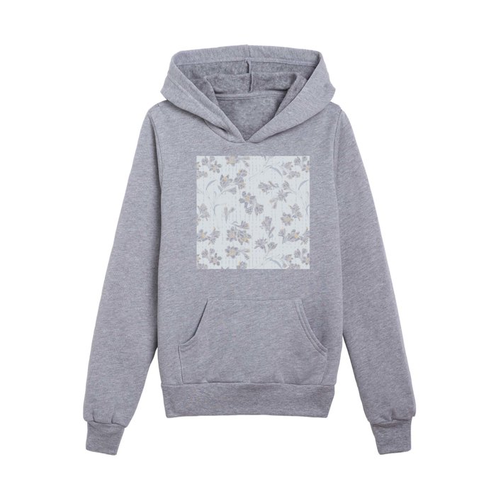 Tuberose cream flowers Kids Pullover Hoodie