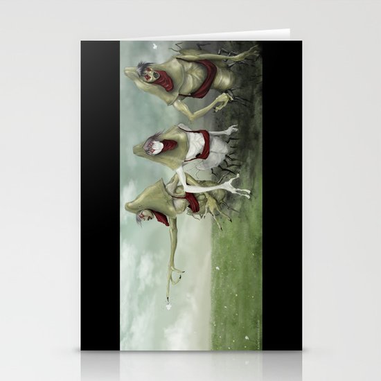 3 Lurkers Stationery Cards