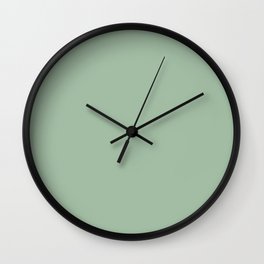 Wacky Green Wall Clock