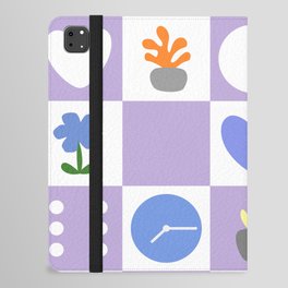 Color object checkerboard collection 7 iPad Folio Case