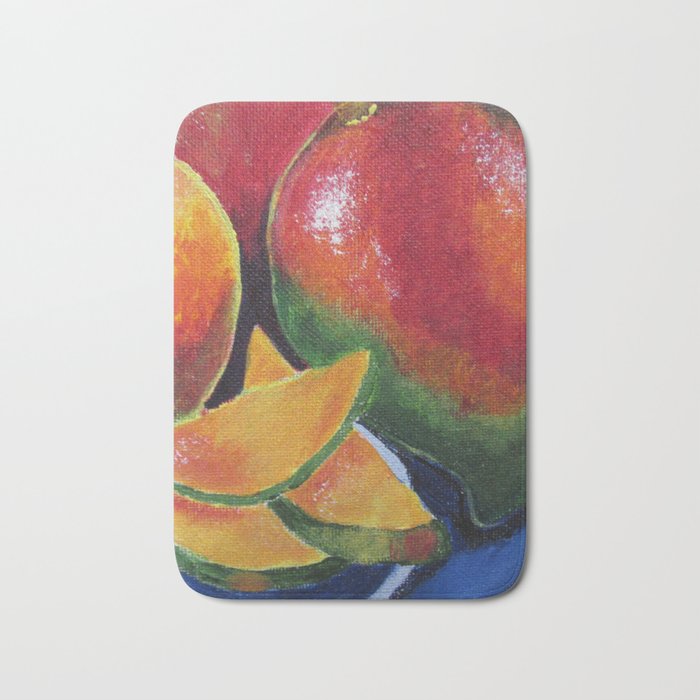 Tropical temptations - mango Bath Mat