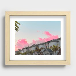 7:32pm Recessed Framed Print