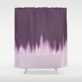 Purple Dirty Bleed Shower Curtain