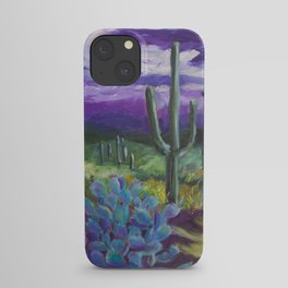 Dusk in the Desert iPhone Case