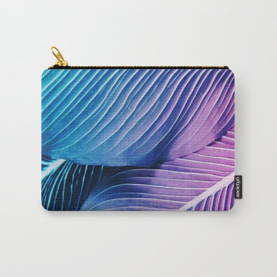 Tropical Foliage Carry-All Pouch