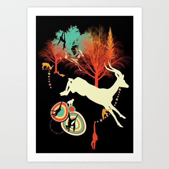 African Life Art Print