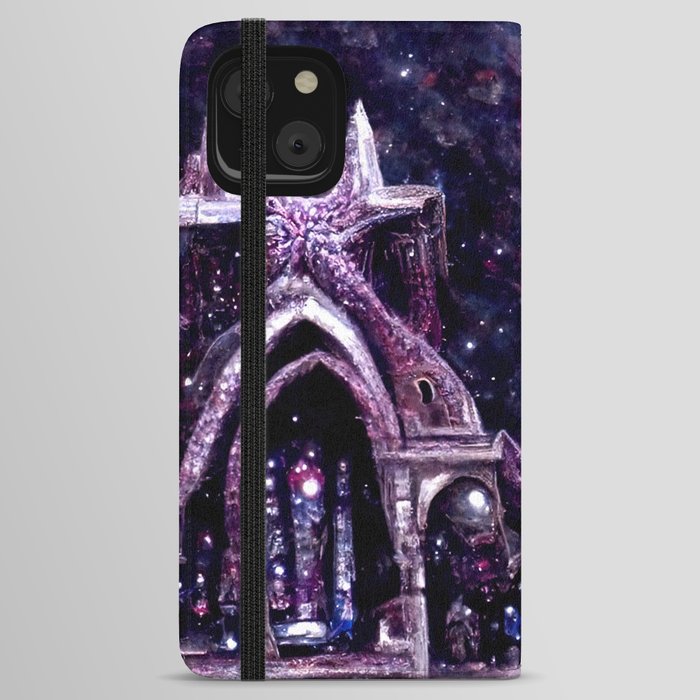 The Church of Cosmic Horror iPhone Wallet Case