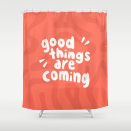 Positive Quotes Shower Curtains Society6