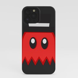 Pac-Men - Blinky Ghost - Red iPhone Case