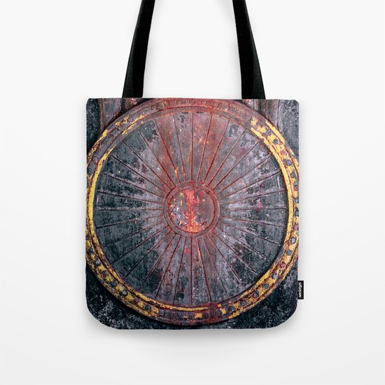 Circle vintage Tote Bag