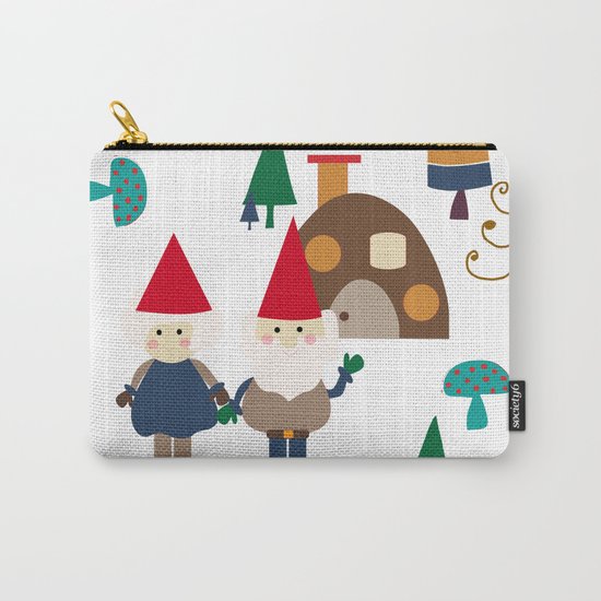 Gnome white Carry-All Pouch