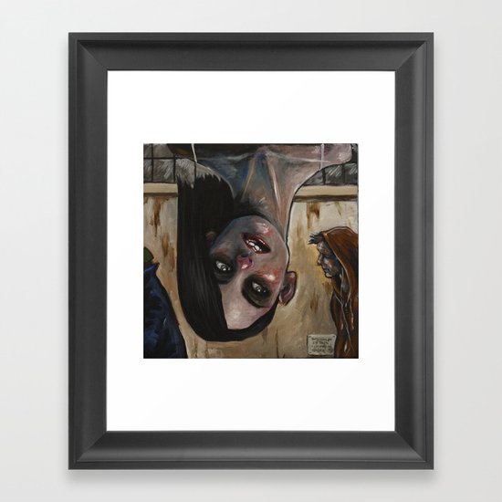 "Nearing the End" Framed Art Print