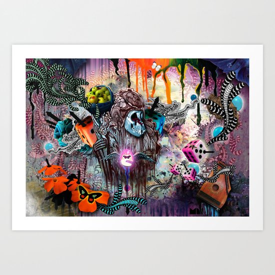 The Monk Art Print
