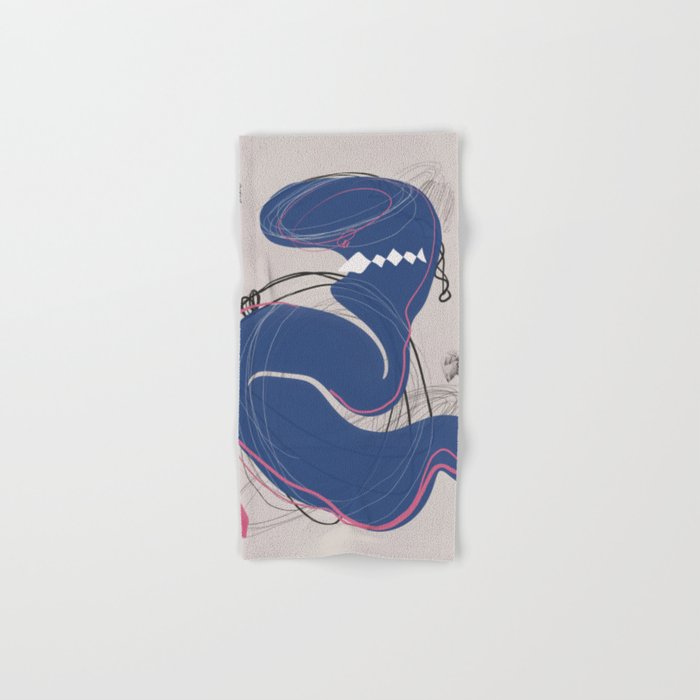 Space liquid warp Hand & Bath Towel