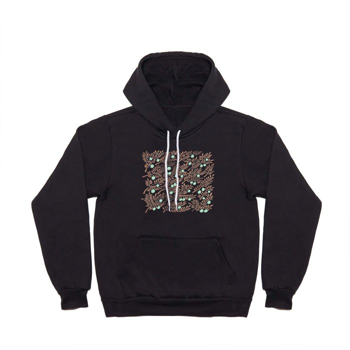 Olive Branches – Rose Gold & Mint Hoody