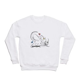 The Octopus Fell in Love with the Spider Crewneck Sweatshirt