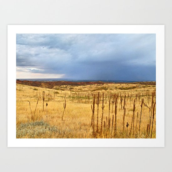Horsetooth Hills Art Print