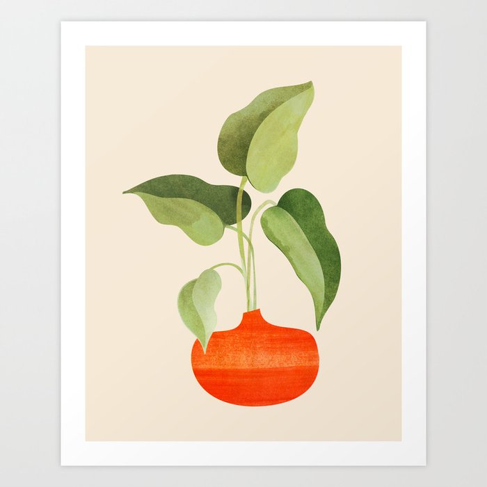 Beginnings / Plant Study Series Art Print