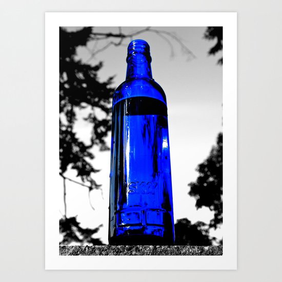 Liquid skyy Art Print