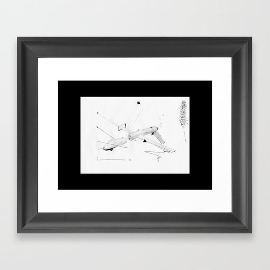 flug Framed Art Print