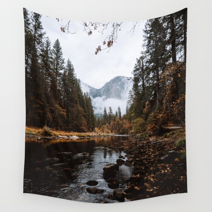 Autumn in Yosemite Wall Tapestry