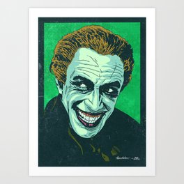 THE MAN WHO LAUGHS Art Print