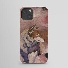 Wolf and Crow iPhone Case