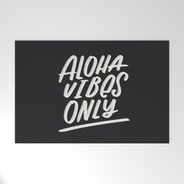 Aloha Vibes Only Welcome Mat