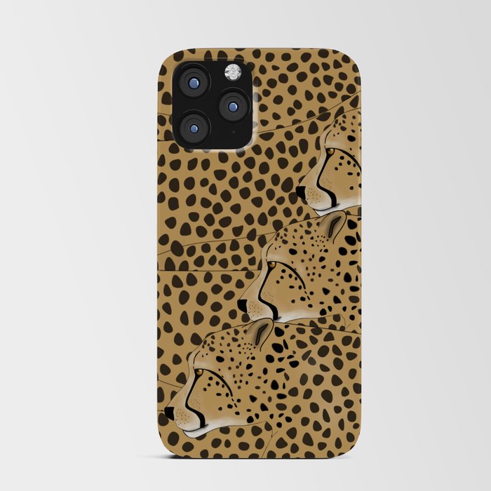 Cheetah iPhone Card Case