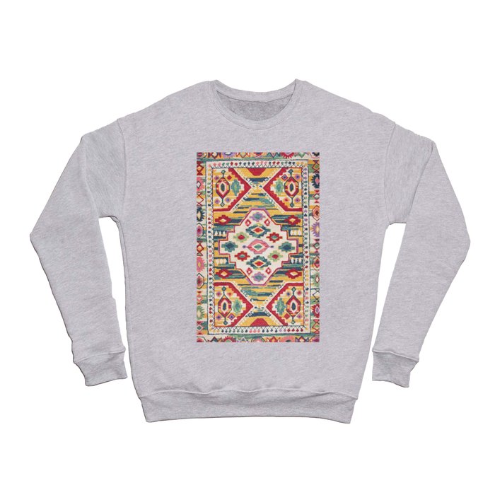 Vintage Oriental Carpet Design Crewneck Sweatshirt