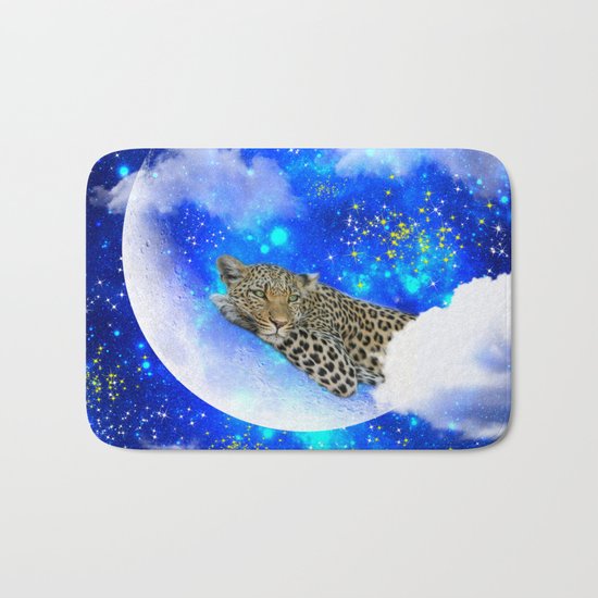 Relax in The moon Bath Mat