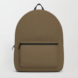 Warm Brown Solid Color Pairs Dulux 2022 Popular Colour Rich Earth Backpack