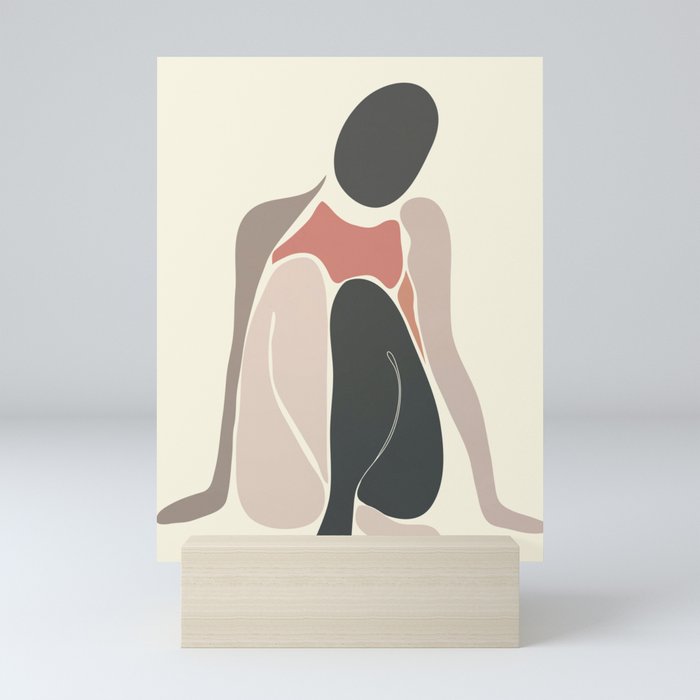 Woman Form IV Mini Art Print