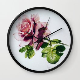 Rose Wall Clock
