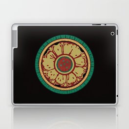 Pata Pattern in Green & Yellow Laptop & iPad Skin