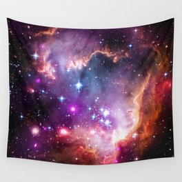 Small Magellanic Cloud Galaxy Space Wall Tapestry