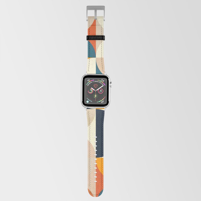 Mid Century Abstract Shapes Fall Winter 1 Apple Watch Band By Ana Rut Bre Fine Art Society6