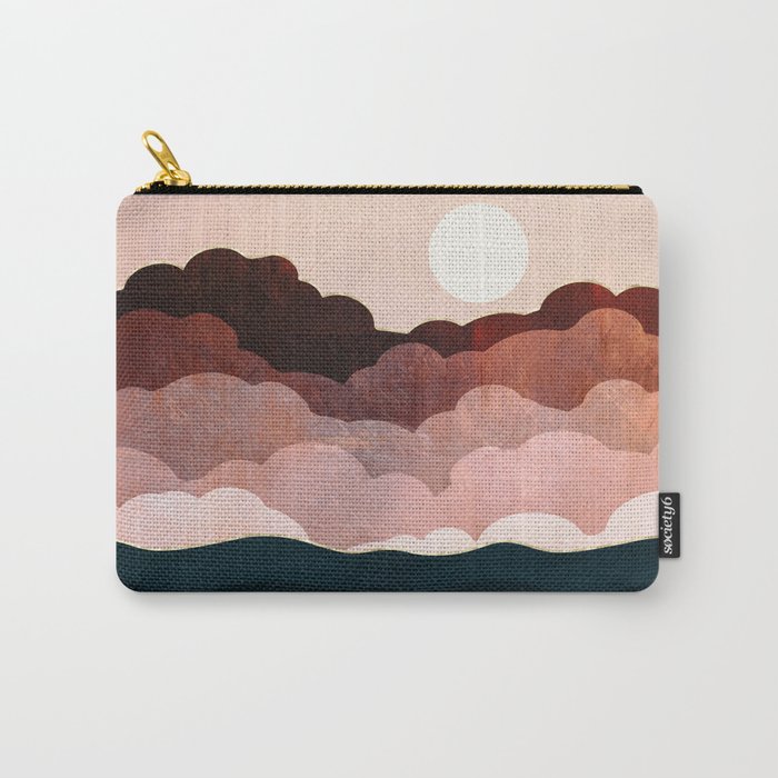 Amber Clouds Carry-All Pouch
