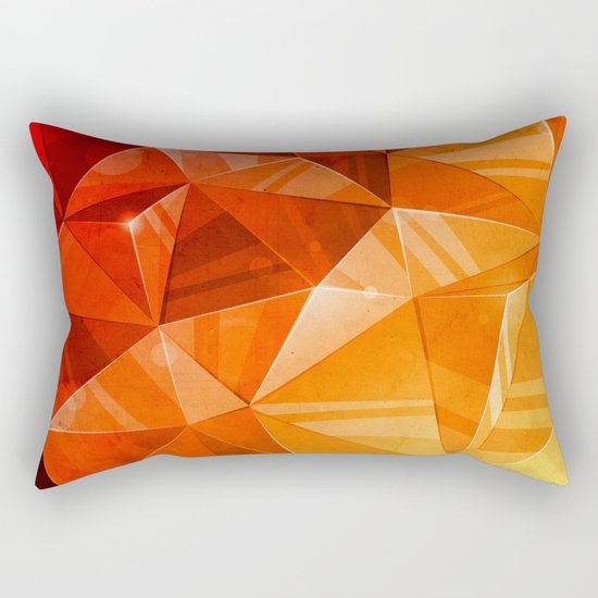 Tricolor Rectangular Pillow