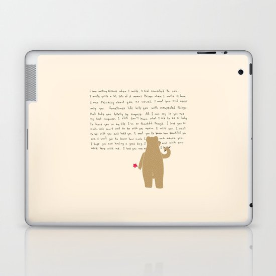 Writing Laptop & iPad Skin