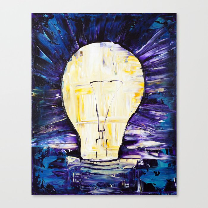 Bright Ideas Canvas Print