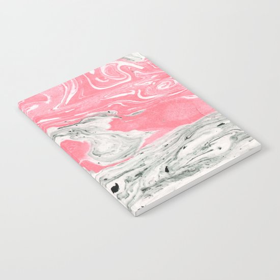Marble + Bubblegum #society6 #decor #buyart Notebook