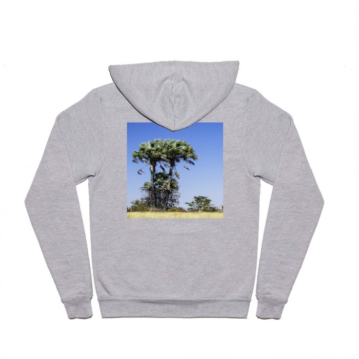 African Palm Hoody