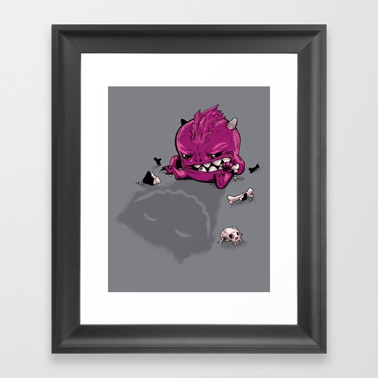 Little Guy Framed Art Print